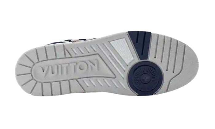 Louis Vuitton Sneakers LV Bianche/Blu miniatura 5 su DripMilan