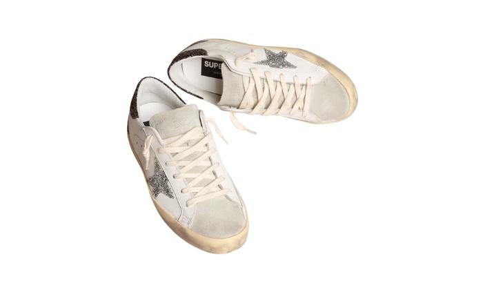 Golden Goose Stella argento e talloncino - Retro View | DripMilan Shop