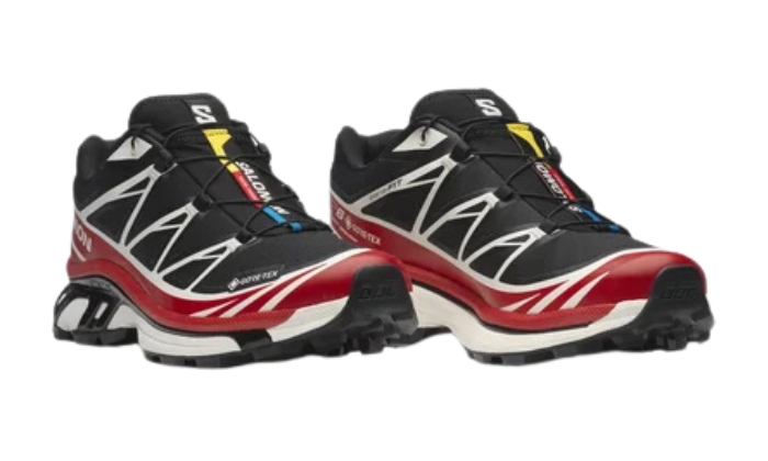 Salomon XT-6 GORE-TEX Rosso/Nero - Retro View | DripMilan Shop