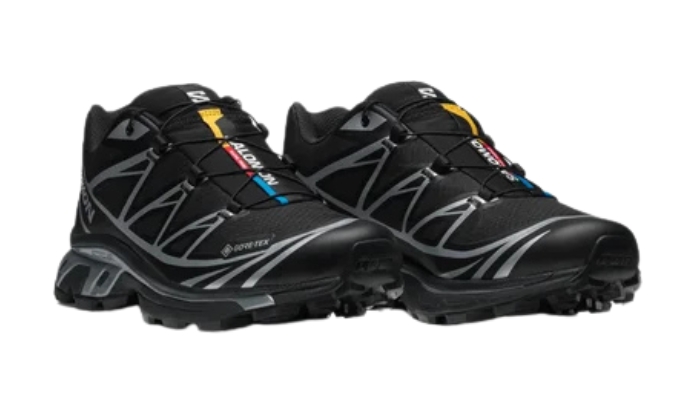 Salomon XT-6 GORE-TEX Nero - Retro View | DripMilan Shop