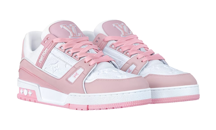 Louis Vuitton Sneakers Rosa / Bianco - Retro View | DripMilan Shop