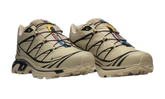 Salomon XT-6 GORE-TEX Crema/Nero - Retro View | DripMilan Shop