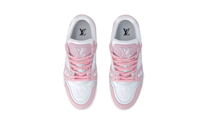 Louis Vuitton Sneakers Rosa / Bianco miniatura 3 su DripMilan