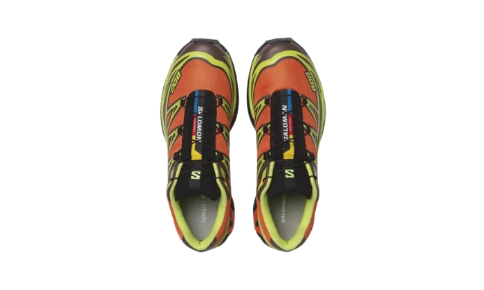 Salomon XT-6 Arancione/Giallo miniatura 3 su DripMilan