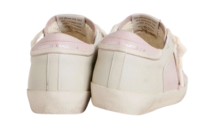 Golden Goose Super-Star LTD Rosa Con Stella Argento miniatura 4 su DripMilan
