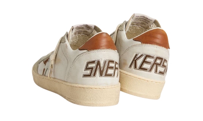 Golden Goose Ball Star con stella in pelle di pony maculata miniatura 4 su DripMilan