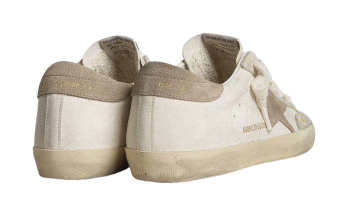 Golden Goose Super-Star LTD Con Dettagli Beige E Ricami Floreali miniatura 4 su DripMilan