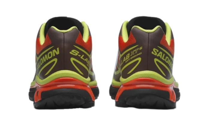 Salomon XT-6 Arancione/Giallo miniatura 4 su DripMilan