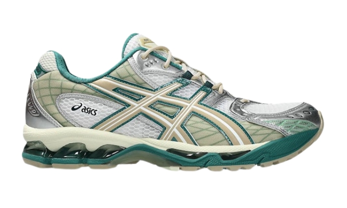 Asics Gel-Nimbus 10.1 Bianco Lago Piovoso - Retro View | DripMilan Shop