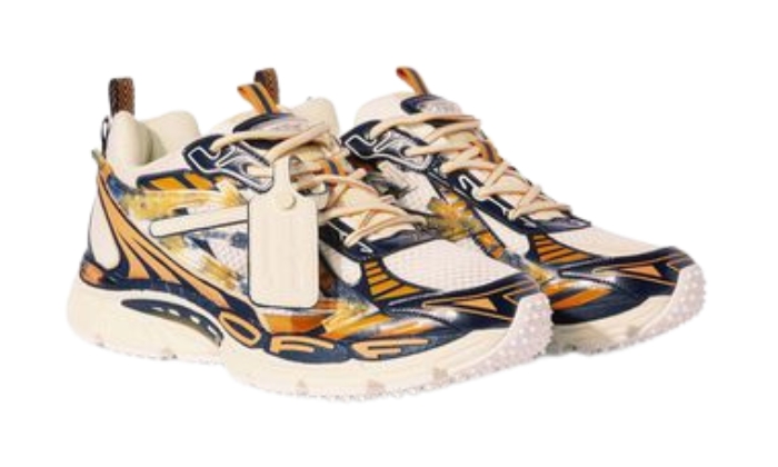 Off-White Argento/pesca be right back - Retro View | DripMilan Shop