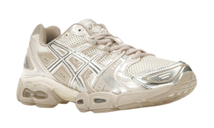 Asics Gel-Nimbus 9 Crema Beige Minerale - Retro View | DripMilan Shop
