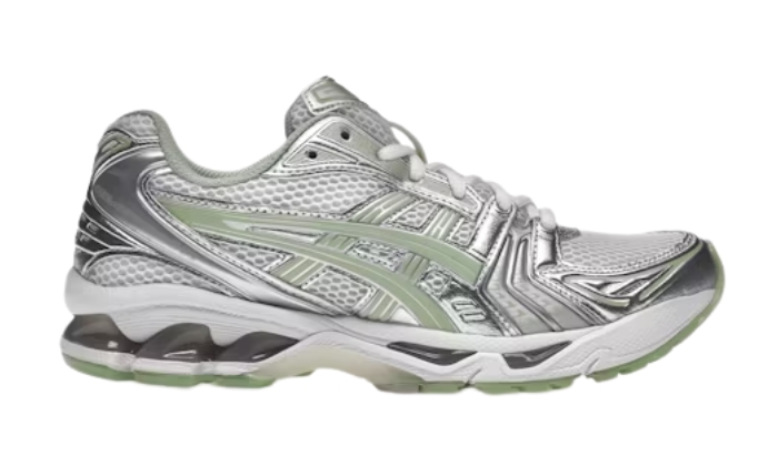 Asics Gel-Kayano 14 Bianco Jade (donna) - Retro View | DripMilan Shop