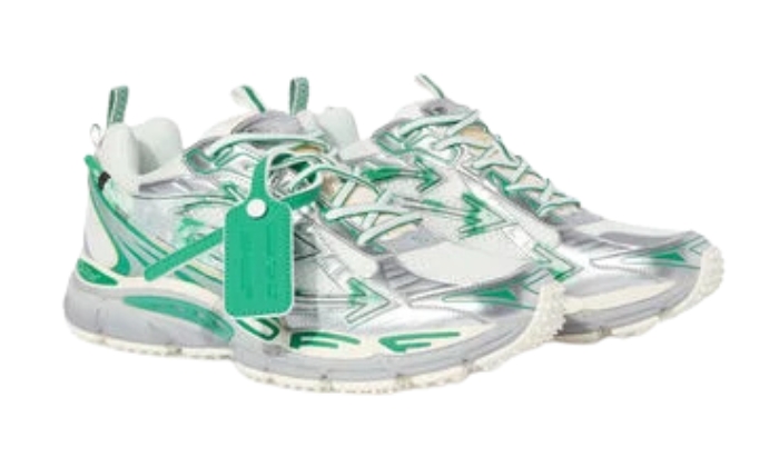 Off-White Argento/turchese be right back - Retro View | DripMilan Shop