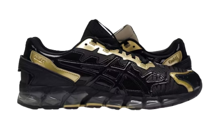 Asics Gel-Quantum 360 6 GmbH Rich Oro Nero Caffè - Retro View | DripMilan Shop