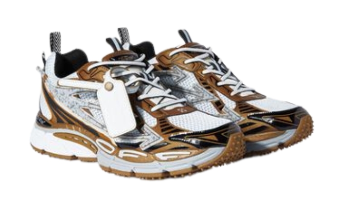 Off-White Silver/bronze be right back - Retro View | DripMilan Shop