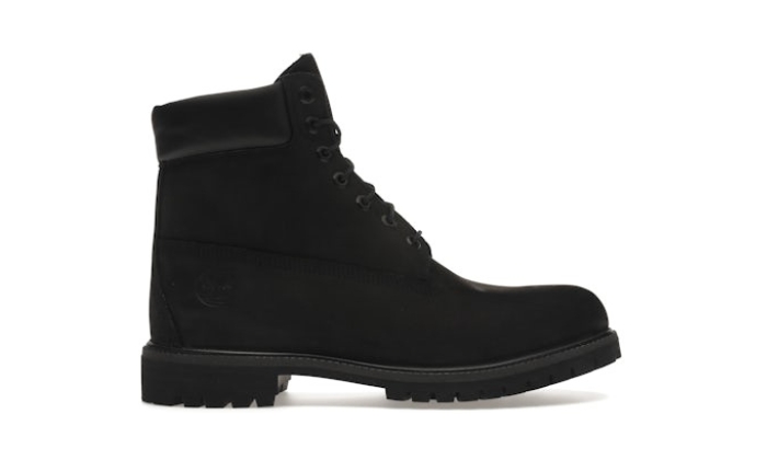 Timberland Stivale Premium in Nabuk Nero - Retro View | DripMilan Shop