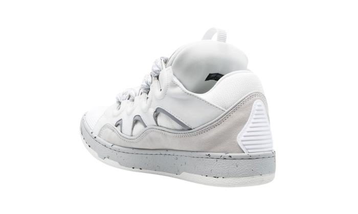 Lanvin Sneaker Curb Bianca e Grigia miniatura 3 su DripMilan
