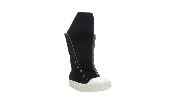 Rick Owens Sneakers Milk Black - Retro View | DripMilan Shop