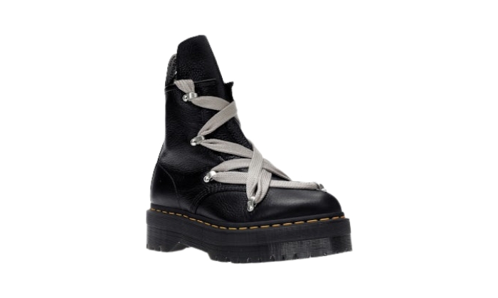 Rick Owens Pentagram Leather Black - Retro View | DripMilan Shop