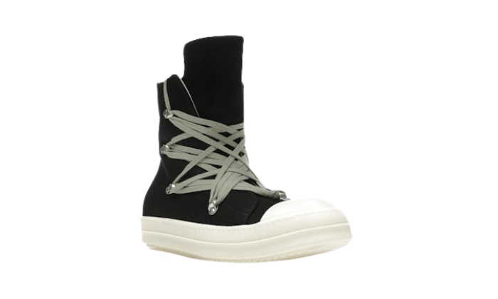 Rick Owens Megalace Shoes Black - Retro View | DripMilan Shop