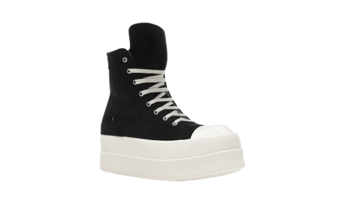 Rick Owens Double Bumper High Black - Retro View | DripMilan Shop