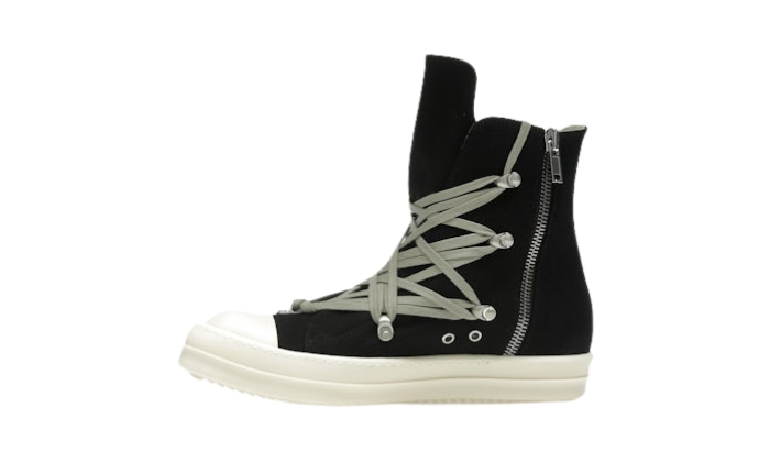 Rick Owens Megalace Shoes Black miniatura 3 su DripMilan