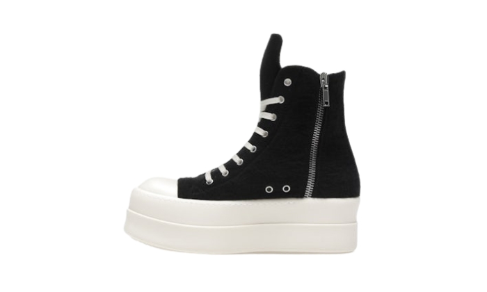 Rick Owens Double Bumper High Black miniatura 3 su DripMilan