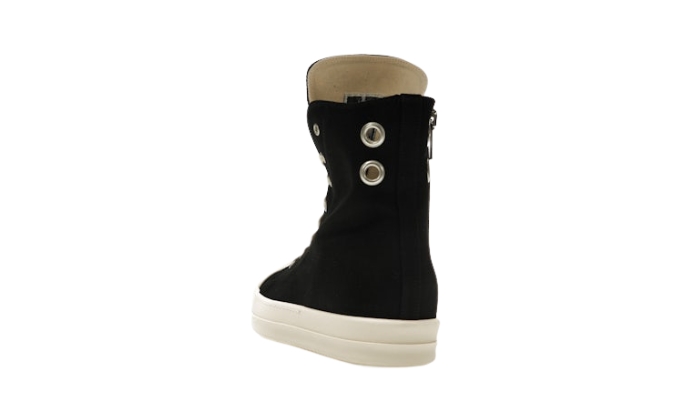 Rick Owens High Top Black White miniatura 4 su DripMilan