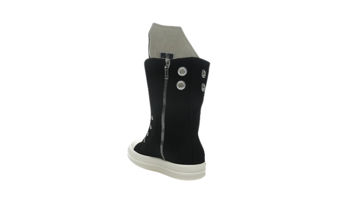 Rick Owens Sneakers Milk Black miniatura 4 su DripMilan