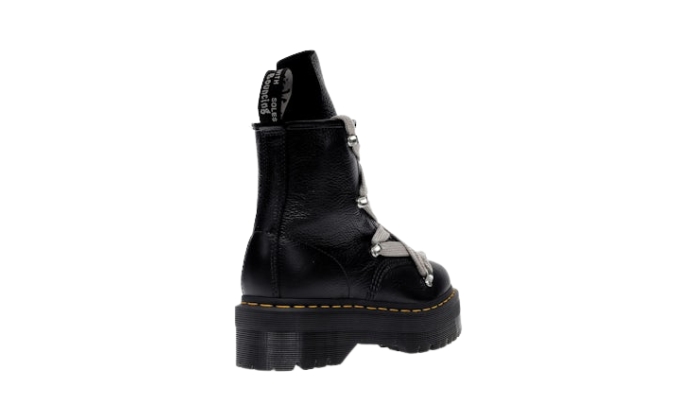 Rick Owens Pentagram Leather Black miniatura 4 su DripMilan