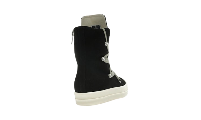 Rick Owens Megalace Shoes Black miniatura 4 su DripMilan