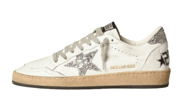 Golden Goose Ball Star bianco argento originali su DripMilan | Sneaker Autentiche