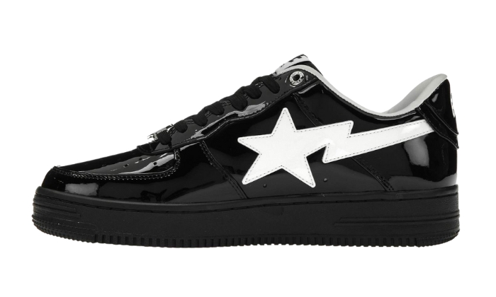 Bapesta Black Patent originali su DripMilan | Sneaker Autentiche