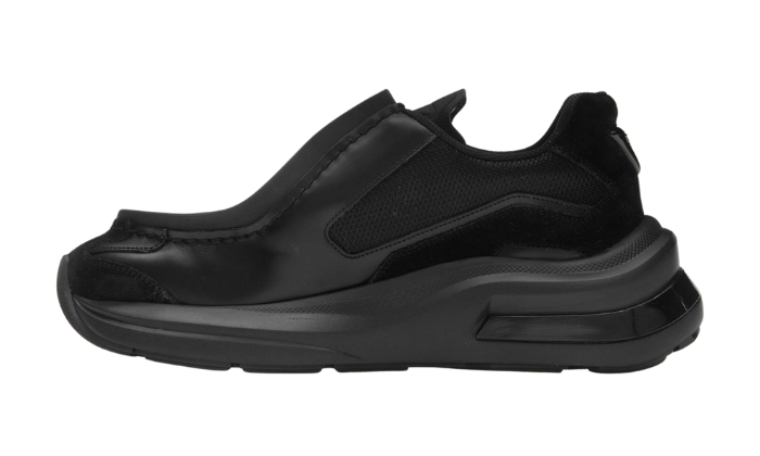 Prada Brushed Leather Sneakers Bike Fabric Suede originali su DripMilan | Sneaker Autentiche