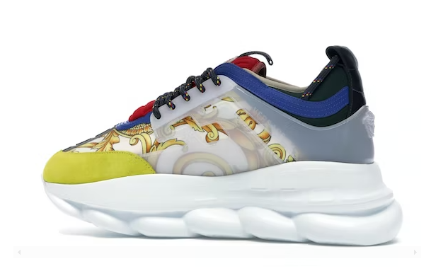 Versace Chain Reaction Multi-Color Rubber Suede originali su DripMilan | Sneaker Autentiche