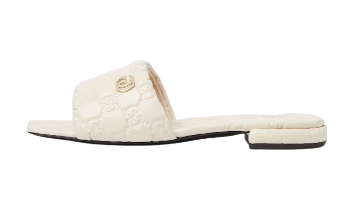 Ciabatte Ciabatta Color Avorio Con Doppia G originali su DripMilan | Sneaker Autentiche