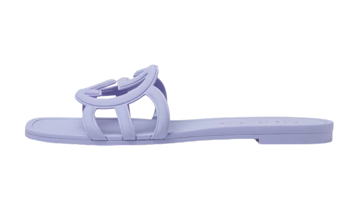 Ciabatte Ciabatta Con Logo G Intrecciate Lilla originali su DripMilan | Sneaker Autentiche