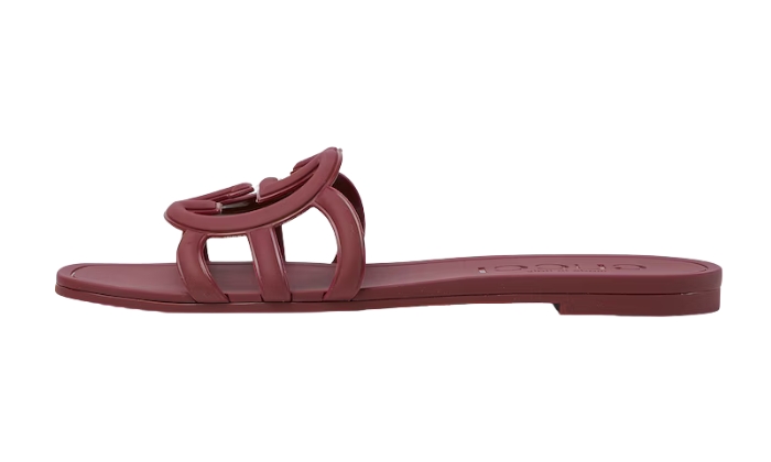 Ciabatte Ciabatta Con Logo G Intrecciate Rossa originali su DripMilan | Sneaker Autentiche