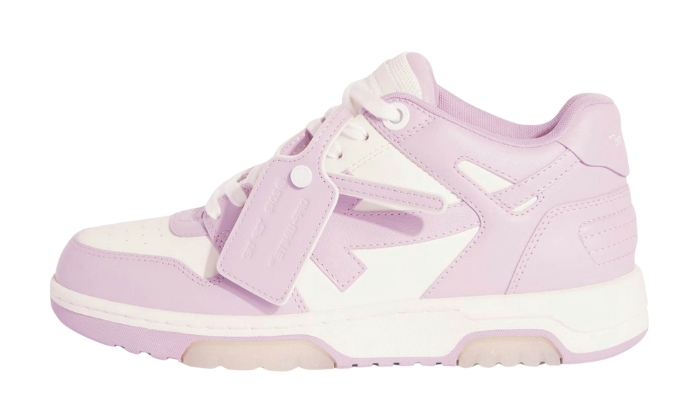 Off-White Fuori Ufficio OOO Low Tops Lavanda Bianco originali su DripMilan | Sneaker Autentiche
