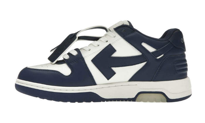 Off-White Fuori Ufficio Scarpe Basse Bianco Blu Blu originali su DripMilan | Sneaker Autentiche