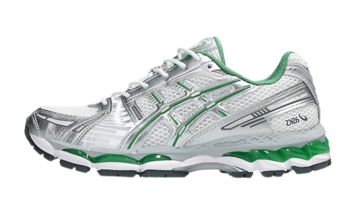 Asics Gel-Kayano 12.1 Argento Verde originali su DripMilan | Sneaker Autentiche