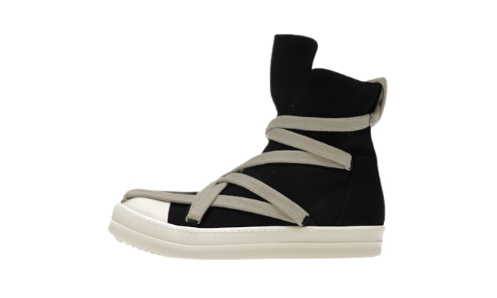Rick Owens Hexa High Black Pearl Milk Fat Lace originali su DripMilan | Sneaker Autentiche