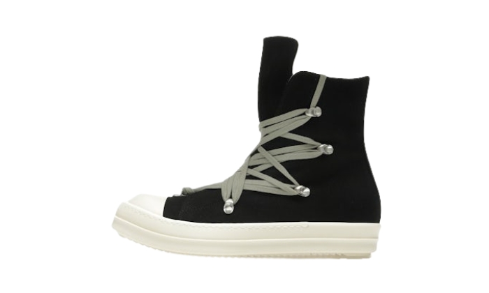 Rick Owens Megalace Shoes Black originali su DripMilan | Sneaker Autentiche