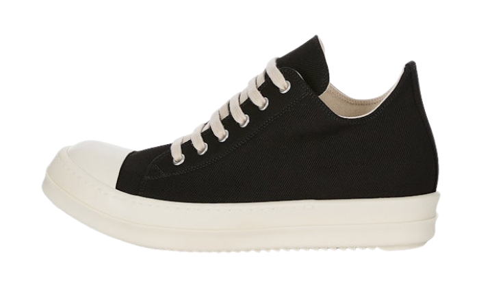 Rick Owens Milk Black Low Sneaker originali su DripMilan | Sneaker Autentiche
