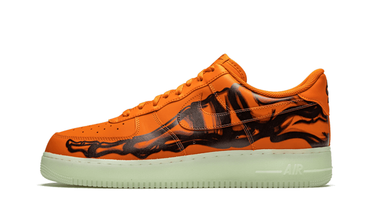 Nike Orange Skeleton Halloween originali su DripMilan | Sneaker Autentiche