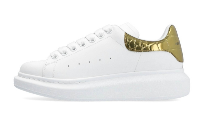 Alexander McQueen Oversize Oro Crocodile (donna) originali su DripMilan | Sneaker Autentiche