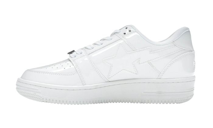 Bapesta Patent White originali su DripMilan | Sneaker Autentiche