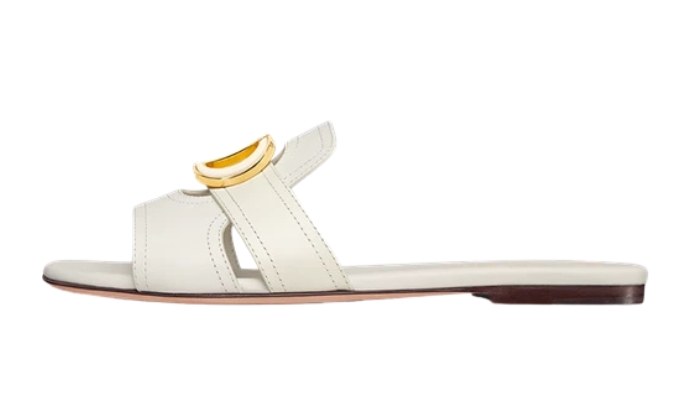 Ciabatte Pelle di vitello bianca originali su DripMilan | Sneaker Autentiche