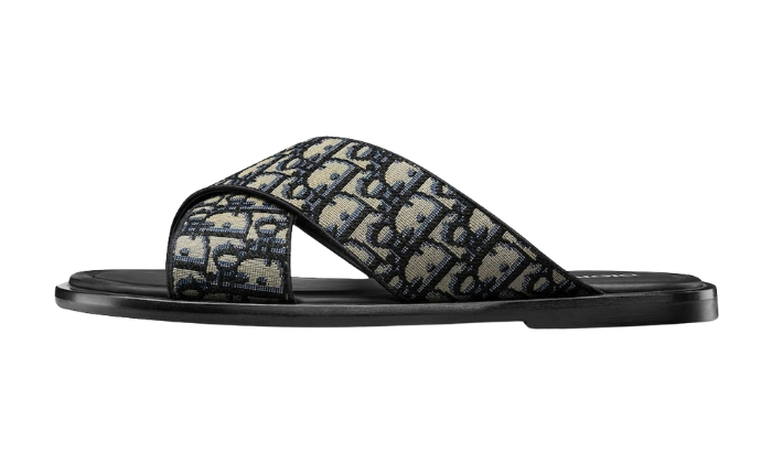 Ciabatte Sandali Alias Blu Obliquo originali su DripMilan | Sneaker Autentiche