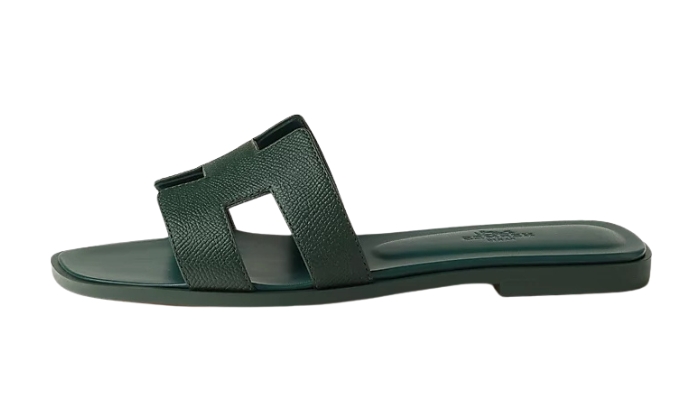 Ciabatte Sandali Oran Verde Bottiglia originali su DripMilan | Sneaker Autentiche
